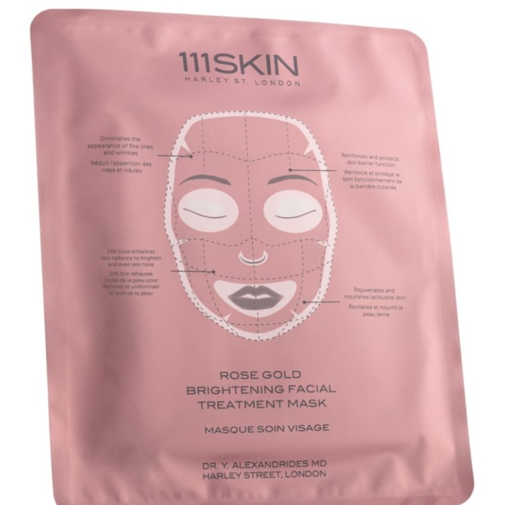111 skin rose gold brightening mask